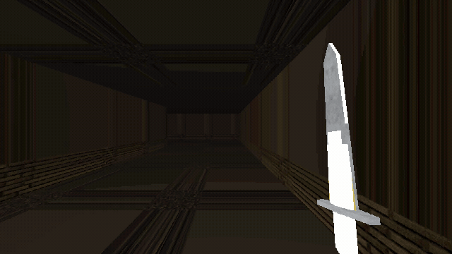 Walking and turning through the dungeon